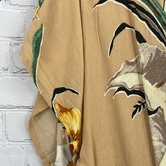 & Other Stories Paris Atelier 100% Rayon jumpsuit romper size 8 teacher - Picture 6 of 10